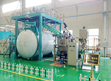 pressure changed vacuum drying plant